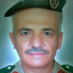 Officier de l'armée syriene régulière Anwar al-Abdallah tué le 11-3-13 dans le qaurteir Joubar à Damas