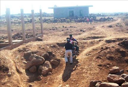 Ateliers de bombes et de munitions pour l’opposition syrienne à Wadi Khaled.
