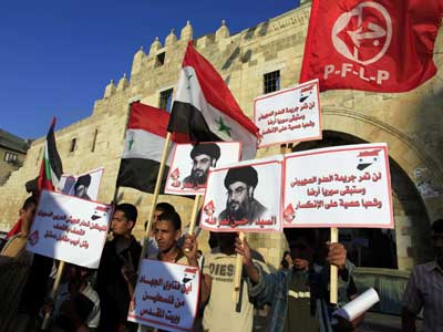 Le Hamas disperse à coups de matraques un sit-in contre les raids en Syrie