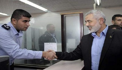 Visite au Caire du chef du gouvernement du Hamas à Gaza, Ismaïl Haniyeh
