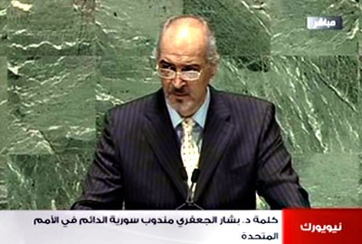 Jaafari: Le projet de résolution soumis à l'Onu aggrave la situation en Syrie