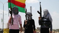 Des miliciennes kurdes à Hassaké