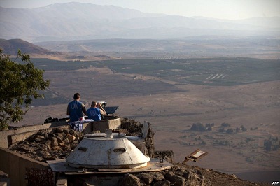 Des obus tirés de Syrie vers la partie du Golan occupée par Israël