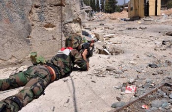 Un soldat à Qaboune