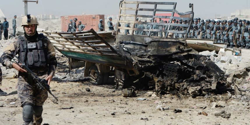 Attaque des talibans contre l’aéroport de Kaboul, les
sept assaillants tués