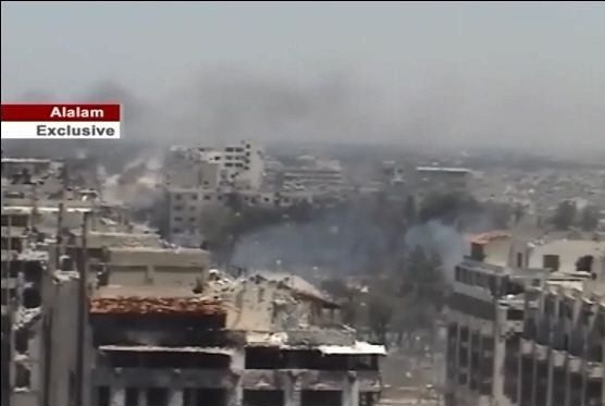 L’armée avance dans le quartier rebelle de Khaldiyé à Homs