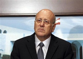 Le Premier ministre libanais Najib Mikati annonce sa démission