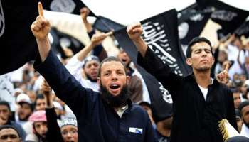 Des centaines de salafistes tunisiens manifestent à Sidi Bouzid