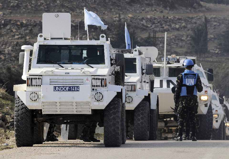 Golan: départ des derniers soldats autrichiens de la
force de l’ONU