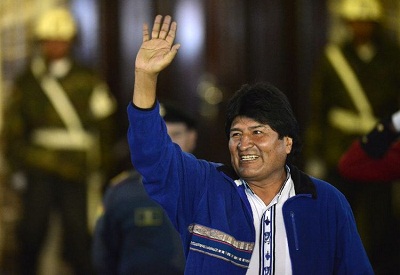 Bolivie : Morales, élu pour un 3ème mandat, jusqu’en 2020