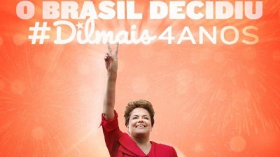 Brésil: Dilma Rousseff réélue présidente