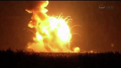ISS/Cygnus: une fusée de la Nasa explose au décollage