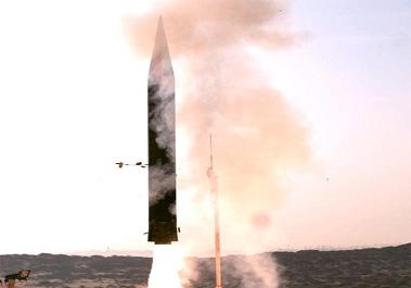 Echec du système de défense antimissile israélien Arrow 2