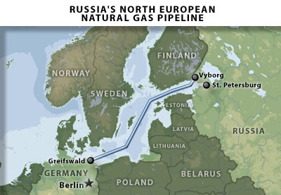 Nord Stream: les livraisons de gaz russe en hausse de 50% en 2014 (Gazprom)