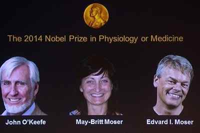 Le Nobel de médecine à un pionnier du GPS cérébral et un couple de Norvégiens
