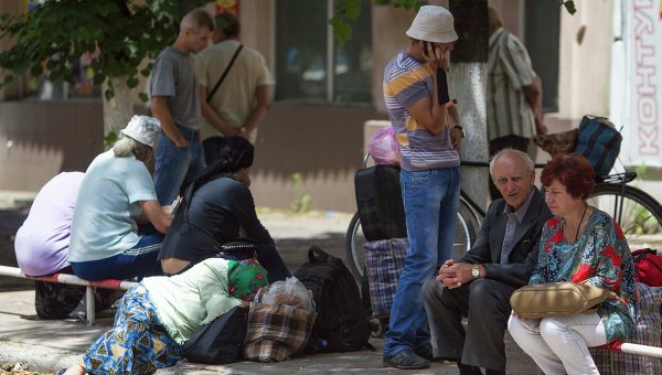 Ukraine : la Russie accueille 14.000 réfugiés en 24 heures