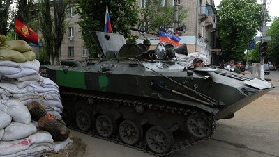 Ukraine: un 1er bataillon de l’armée de libération de Donbass formé à Slaviansk