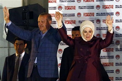 Elu président, Erdogan asseoit son règne sur la Turquie