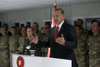 Erdogan refuse d’armer les combattants kurdes en Syrie