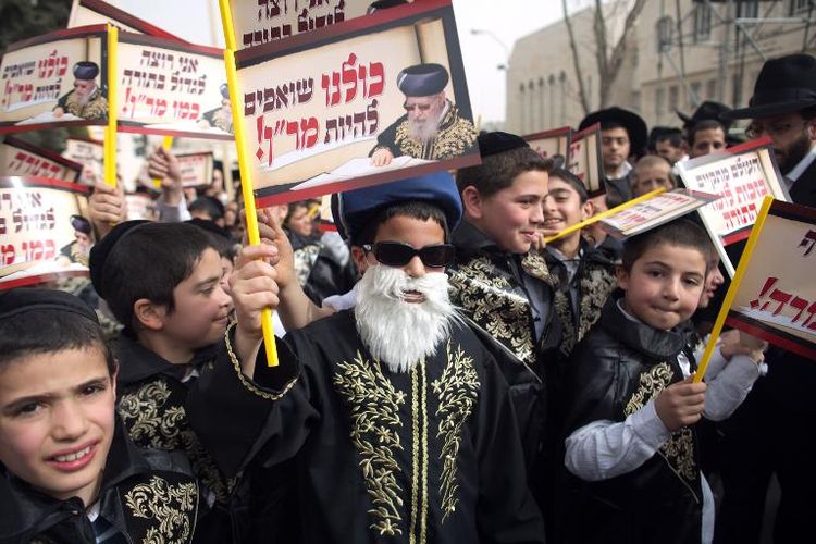 Manifestation géante d’ultra-orthodoxes contre le service militaire israélien