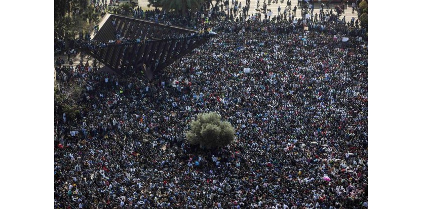 Nouvelle manifestation de milliers de migrants africains à Tel-Aviv