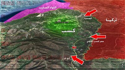 Syrie: les combats s’étendent dans la province de Lattaquié