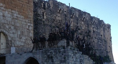 Syrie: le Krak des Chevaliers porte les traces d’âpres combats