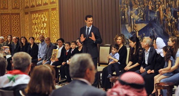 Le président Assad salue 