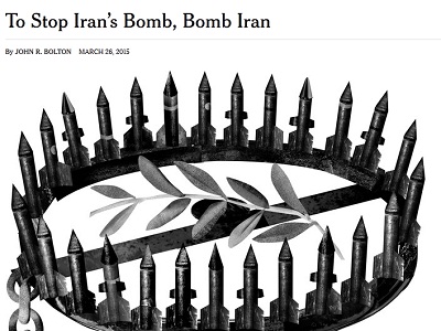 Le New York Times, après le Washington Post, publie un appel à bombarder l’Iran