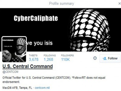 Le compte twitter du Centcom piraté par Daesh