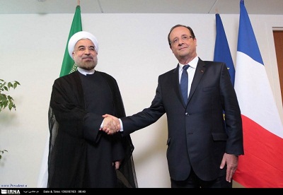 François Hollande s’est entretenu avec le président iranien Hassan Rohani