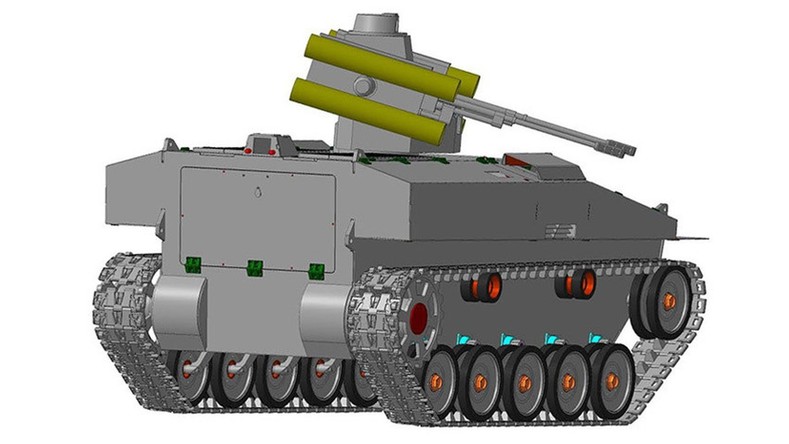 La Russie développe une plateforme robotique blindée universelle de 7 tonnes