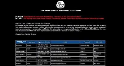 Daesh met en ligne sa «liste noire» de personnes à abattre