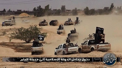 Le mystère des milliers de camionnettes Toyota de Daesh