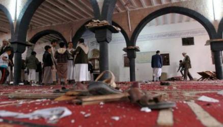 Yémen: 25 morts dans l’attentat contre une mosquée à Sanaa