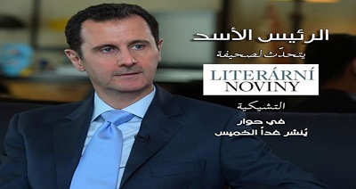 Le président syrien blâme l’Occident pour les attaques en France