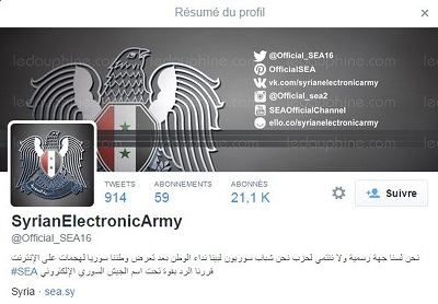 France: le compte Twitter du Le Monde piraté par l’Armée électronique syrienne