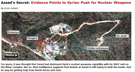 Du nucléaire syrien protégé par le Hezbollah: Que veut Der Spiegel?