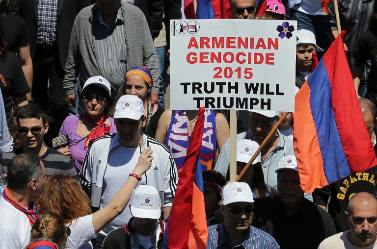 Des milliers de Libanais arméniens défilent pour le centenaire du massacre