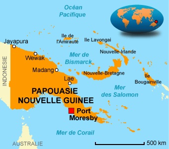 Séisme de 6,7 en Papouasie-Nouvelle-Guinée, pas de menace de tsunami