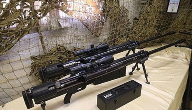 Manoeuvres iraniennes: nouveau fusil de sniper 7,62 mm