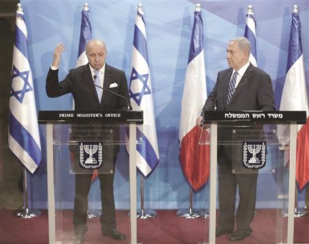 Netanyahu rejette le projet français pour une solution à deux Etats