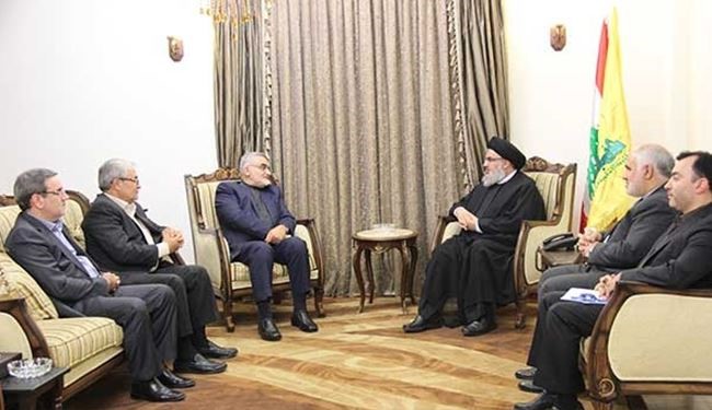 Boroujerdi rencontre le secrétaire général du Hezbollah