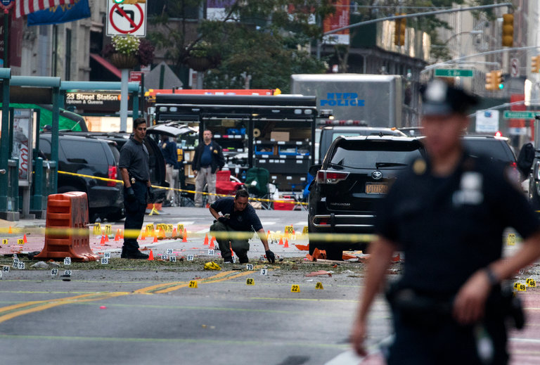 New York: 5 personnes interpellées en lien avec l’attaque à Chelsea
