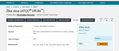 Révélation: le virus Zika appartient à la Fondation Rockefeller et se vend!