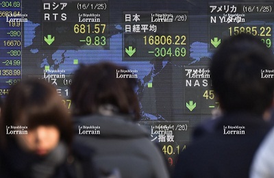 Les Bourses asiatiques trébuchent, dans le sillage des européennes