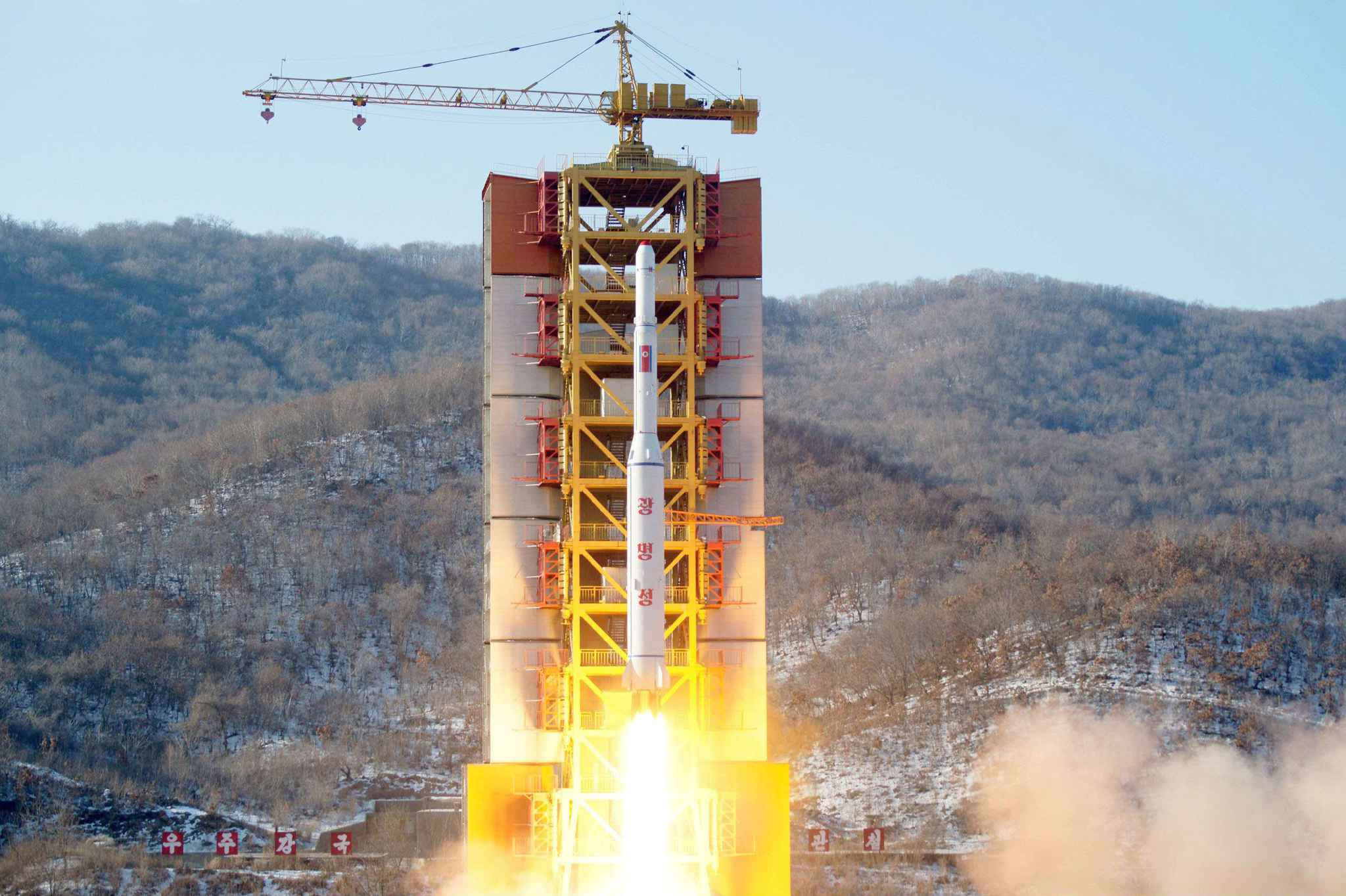 La fusée tirée par la Corée du Nord semble plus puissante que la précédente
