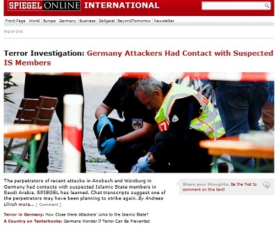 Allemagne : les auteurs des attentats en contact avec Daesh en Arabie Saoudite