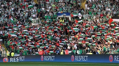 La cause palestinienne s’est invitée à un match contre Israël en Ecosse