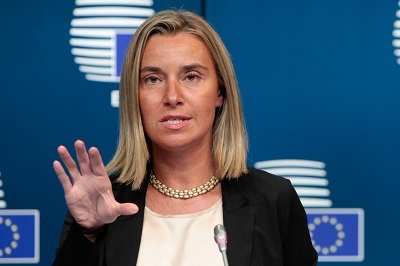 L’UE ne reconnaît pas l’occupation du Golan par Israël, rappelle Mogherini